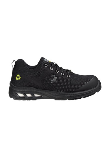 Safety Jogger Ecofitz Black S1p Src Sr Esd Fo İş Ayakkab Siyah 42 Siyah