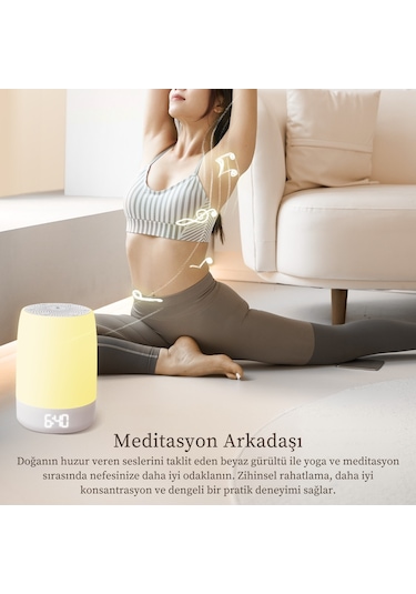 Bebebao Zenn Akıllı Beyaz Gürültü Uyku Arkadaşı