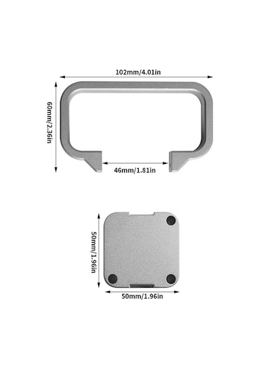 Fortunelane Bambu A1 Mini 3d Yazıcı Alüminyum El Kolu - Dayanıklı Tam Metal Parça