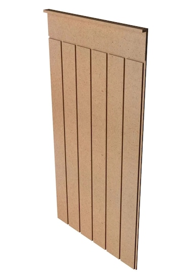 Dekoratif Duvar Paneli Boyanabilir Ahşap Ham Mdf