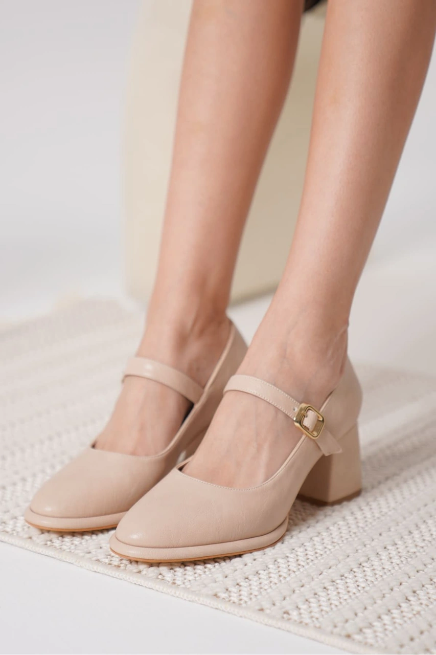 Kocadal Kocadal Kelly Nude Cilt Kadın Topuklu Ayakkabı Muhtelif