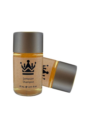 Otel Şampuanı Geniş Kapak Kraft 30 Ml - 100 Adet