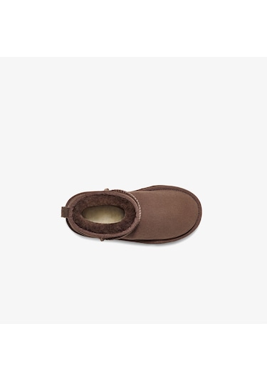 Ugg Classic Ultra Mini Çocuk Kahverengi Bot Düz 1130750k Kahverengi