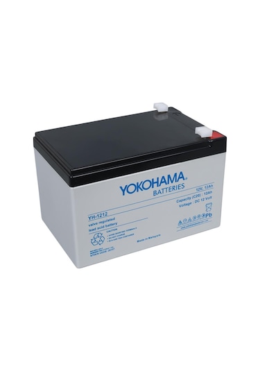 Yokohama 12volt 12amper Akü Yh-1212 151x98x95mm