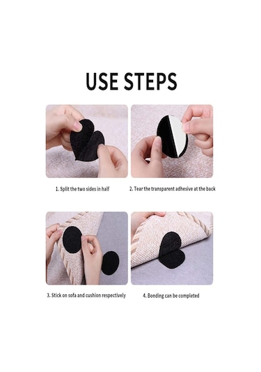 20'li Halı Kaydırmaz Kilim Koltuk Örtüsü Sabitleyici Cırt Yıkanab