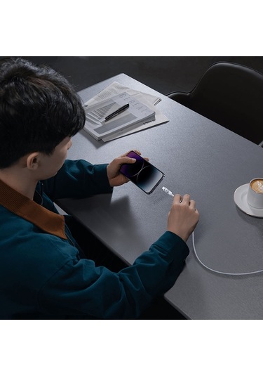 Baseus Cd Serisi Pd20w Usb-c / Type-c - 8 Pin Hızlı Şarj Veri Kablosu, Uzunluk: 1 M