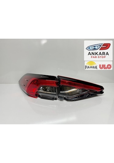 Toyota Corolla 2019-2025 Sedan Stop Lambası Sol İç Ve Dış Takım  Farba-ulo-2 Stop Ledsiz -