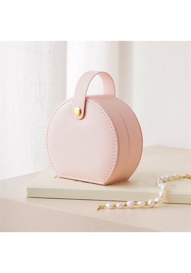 Mücevher Kutuları Seyahat Mücevher Kutusu Mücevher Düzenleyici Saklama Kutusu -b