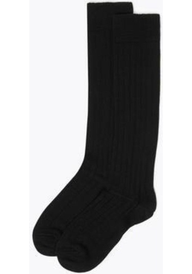 Kadın Siyah Termal Tayt Ve Termal Çorap Siyah