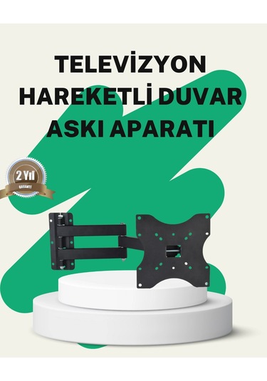 Mey İthalat 22 49 İnç Tv Uyumlu Hareketli Duvar Askı Aparatı