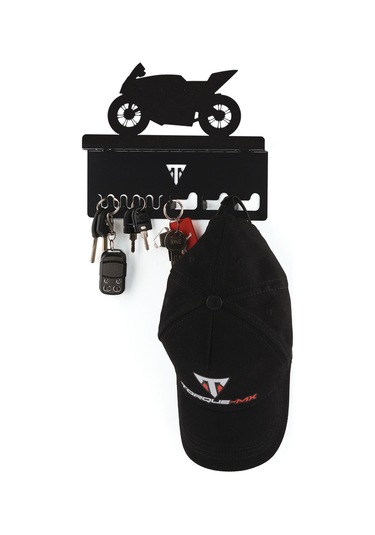 Torque-MX Metal Dekoratif Anahtar Askısı EA11 Siyah