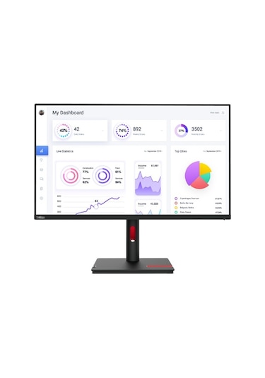 Lenovo ThinkVision T32P-30 63d2GAT1TK 31.5" 4 MS 60 Hz Dp Antı Glare LED Monitör