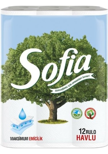 Sofia Kağıt Havlu 12'li 4 Paket