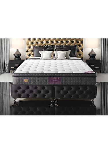 Luper Tek Kişilik Roma Couple Wick Full Ortopedik Deluxe Yaylı Yatak