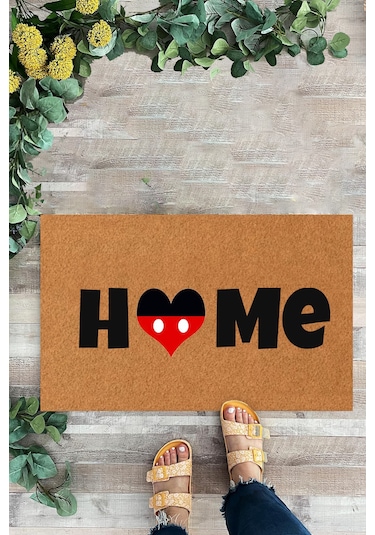 Home, Karikatür, İç Ve Dış Kapı Önü Paspası, Dijital Baskı Paspas