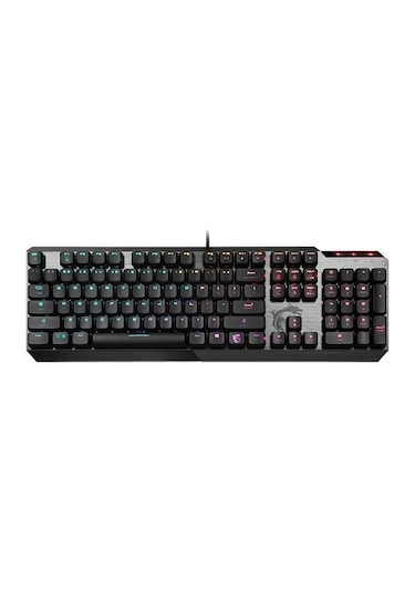 Msi Vigor GK50 Kailh Low Profile Usb Kablolu RGB Mekanik Gaming Q Klavye