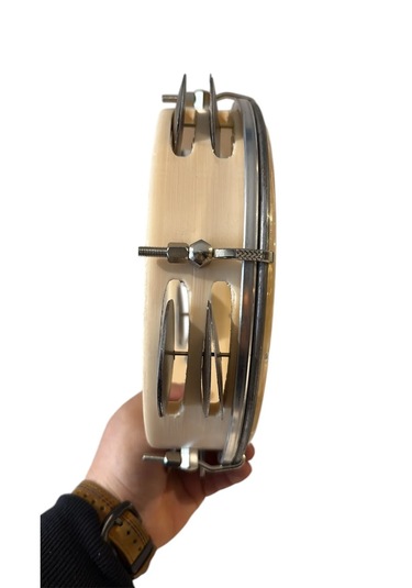 Arap Fasıl Tefi Profesyonel Ten Rengi Carbon Kasnak Mitello Film