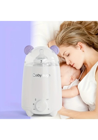 Xuweiwei Bn 231001a Model Purple Us Regulations 4in1 Süt Isıtıcı Otomatik Kapanma Sabit Sıcaklık Bebek Maması Isıtma Hızlı Isıtma Yüksek Sıcaklık Dezenfeksiyon