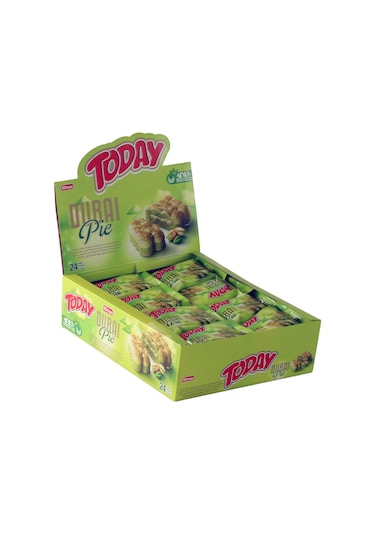 Today Dubai Pie Antep Fıstıklı Kadayıflı Kek 40 Gr. 24 Adet 1 Kutu
