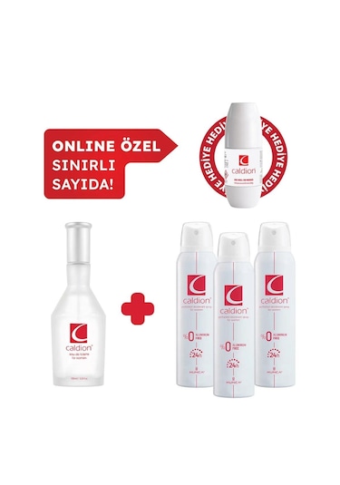 Caldion Classic Kadın Avantajlı Set Roll On Hediyeli