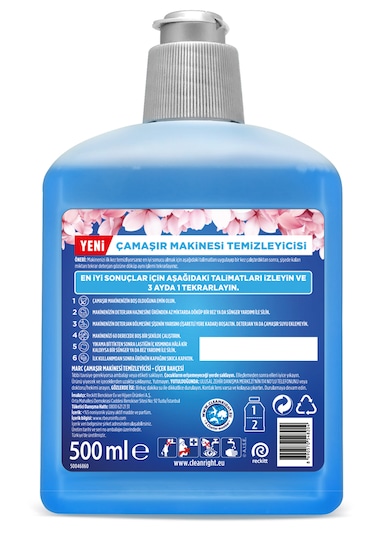 Marc Çamaşır Makinesi Temizleyici Floral 500 ML