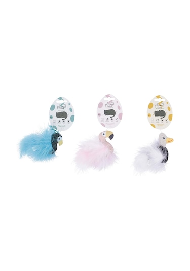 M-pets Plume Flamingo Catnipli Kedi Oyuncağı Pink