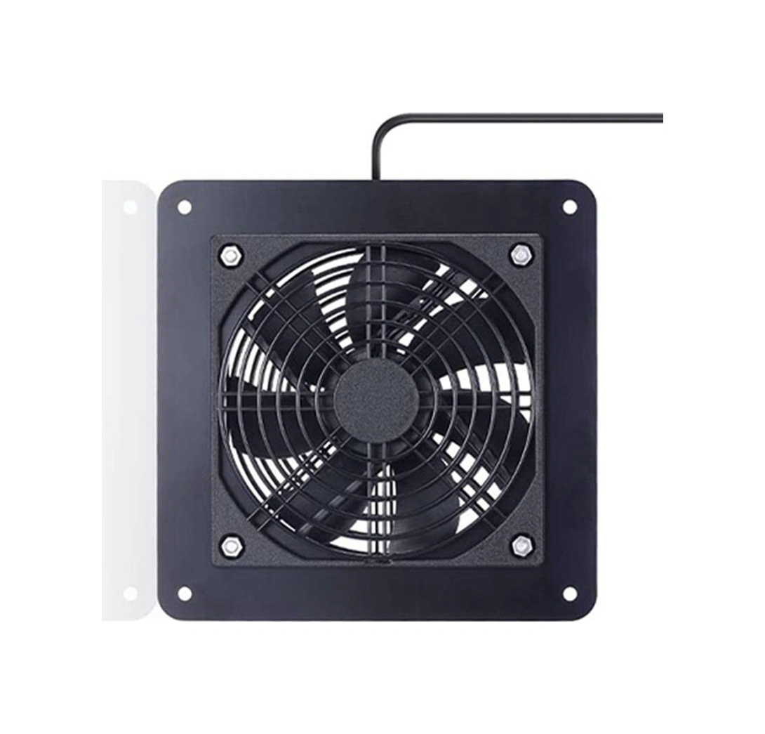 Anjiexun 10w Güneş Enerjili Fan, Güneş Enerjili Havalandırma Egzoz Fanı Yüksek Hızlı Hava Akışı Dış Kiti, Tavuk Kümesleri, Seralar, Kulübeler İçin 1 Fan