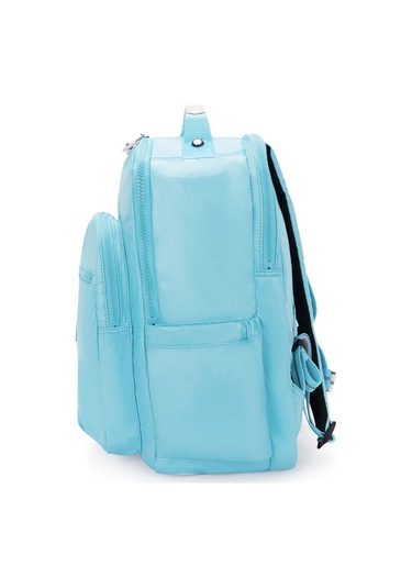 Kipling Seoul College Extra Okul Çantası Sea Blue Met Kı351452d Sea Blue Met