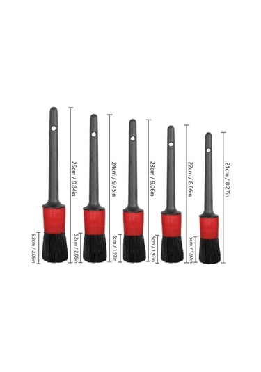 Pazly 26 Adet Matkap Fırçası Ataşmanı - Oto İç Ve Dış Mekan Temizleme Seti
