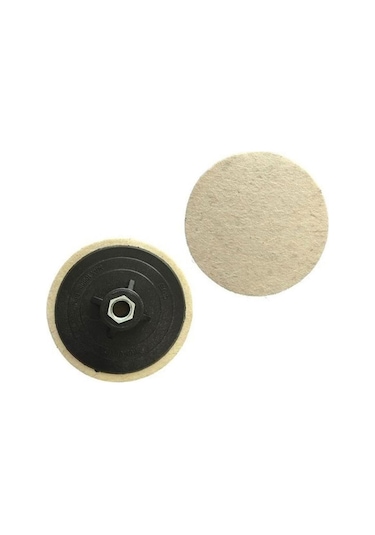 UGR Metal Mermer Parlatma Polisaj Keçesi+Matkap Aparatı 115mm M14