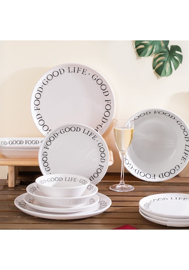 Perotti Good Stoneware Yemek Takımı 27 Parça 6 Kişilik Yemek Seti