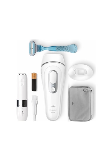 Braun Silk Expert Pro 3 PL3129 2 Başlıklı Yeni Nesil IPL + FS1000 + Seyahat Çantası