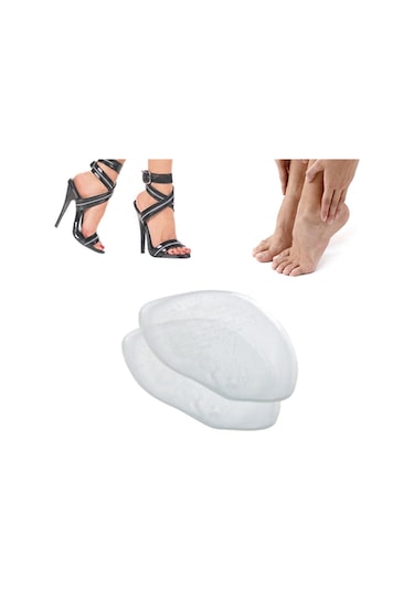 Kalın Silikon Ayakkabı İçi Kaydırmaz Tabanlık Ayak Nasır Koruyucu