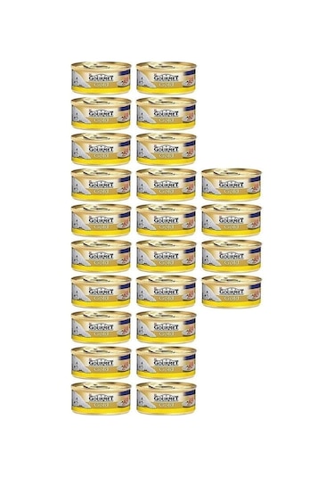 Gourmet Gold Kıyılmış Tavuklu Yaş Kedi Maması 85 Gr X 24 Adet