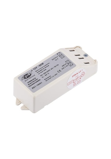 Elektronik Trafo 12 Volt 20-60 Watt Ret-19060