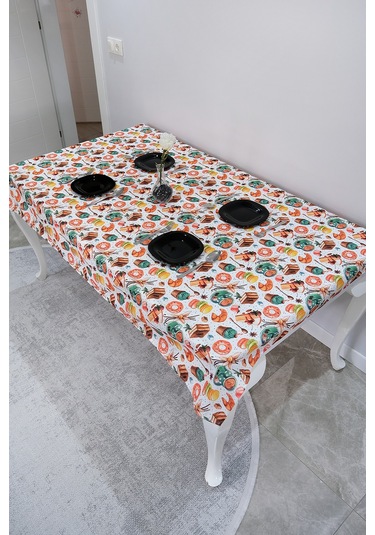 Sufre Sıvı Geçirmez Masa Örtüsü Sofra Bezi Sofra Örtüsü Piknik Örtüsü Cakes