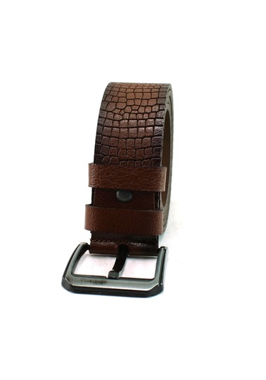 Mentor Regalo Deri Kemer Kahve Spor Desenli 81062