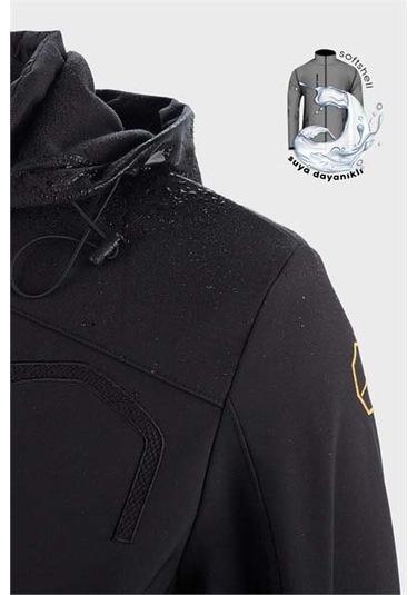 Delpino Softshell Siyah Erkek Mont 5011b Siyah
