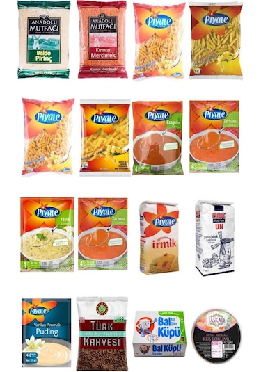 Blueden Gıda Paketi 16 Parça 14 Nolu Paket