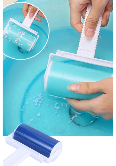 Tüy ve Toz Toplama Rulosu Aparatı Yıkanabilir Pratik Yeni Nesil