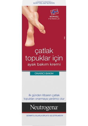Neutrogena Çatlak Topuklar için Onarıcı Ayak Bakım Kremi 50 ML