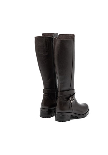 Çizme Kadın Sr-26990-1 John May Kahve