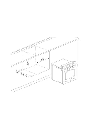 Franke FCO 86 H MB Matt Black Ankastre Fırın