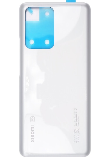 Xiaomi 11T Pro Arka Pil Batarya Kapağı Cam 2107113SG 2107113SI 21 - 022310000149-Beyaz