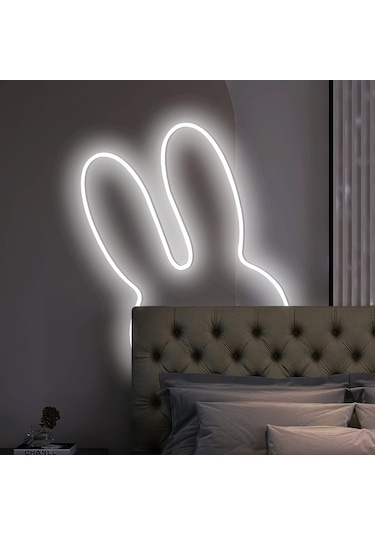 Neon Esnek Şerit Led Tak Çalıştır Kumandalı - Beyaz 1 Metre
