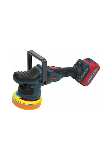 Wonder WAZ11S 20V 4.0AH Li-ion Çift Akülü Kömürsüz Orbital Polisaj Makinesi 125 MM