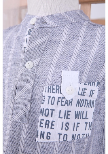 Hakim Yaka Gömlek Pantolon Erkek Yazlık Takım 2143 001