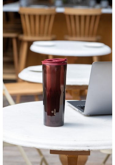 Emsan Crystal Termos Bordo 500 Ml Bordo