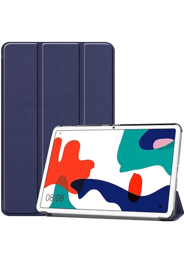 More TR Huawei Uyumlu MatePad 10.4 Zore Smart Cover Standlı 1-1 Kılıf