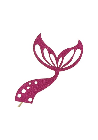 Homyl 5 Adet Yenilik Denizkızı Kuyruğu Yanıp Sönen Pembe Pembe